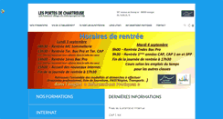 Desktop Screenshot of portesdechartreuse.org